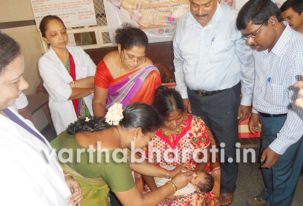 2ನೇ ಸುತ್ತಿನ ಪೋಲಿಯೊ ಲಸಿಕೆಗೆ ಚಾಲನೆ